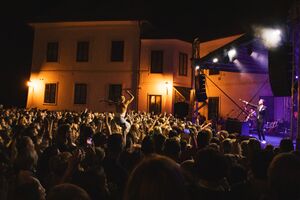 Concert by Slovenian singer Jan Plestenjak at <!--LINK'" 0:42--> 2022. Author: Anja Strojan