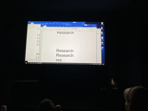 Programme <i>deskt0p_cinema</i>, compiled and performed by Greg de Cuir Jr., <!--LINK'" 0:100--> 2021. Photo: <!--LINK'" 0:101-->