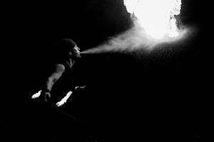 <i>Ana Plamenita</i>, a short festival of fire. An autumn version of <!--LINK'" 0:239-->, 2013