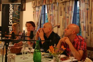 <!--LINK'" 0:58-->, meetings, panel discussions and readings of poetry are organised during the three-day event.