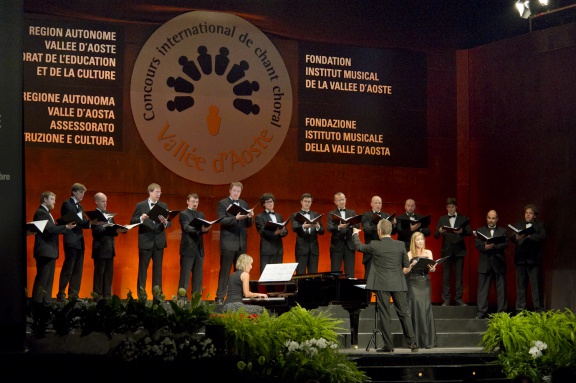 Vokalna akademija Ljubljana at the Concours international de chant choral, the winners of the Grand Prix VallÃ©e dâAoste, 2011