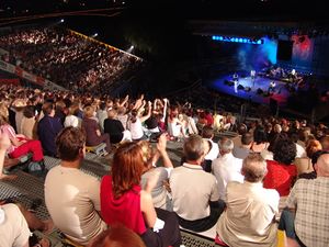 Central stage at <!--LINK'" 0:1376--> in Maribor, 2005