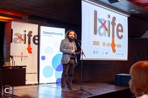 Jure Novak, <!--LINK'" 0:0--> director presents the 2025 <!--LINK'" 0:1--> edition at the press conference.