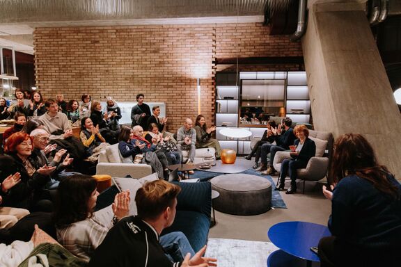 The Renovation of Ravnikar discussion evening, which Kajža organized at the beginning of Ravnikar's Year 2023 in the ambience of the Ferant's Garden in Ljubljana