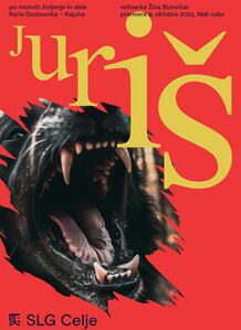 Poster for the play <i>Assault</i>, a production based on the life and work of Slovenian Partisan poet Karel Destovnik – Kajuh, <!--LINK'" 0:52--> 2023.