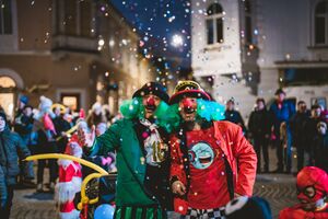 Carnival events for children, <!--LINK'" 0:137--> in Ptuj, 2023. Author: Stanko Vozel