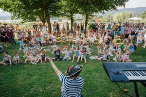 Sailor's Day with children's workshops and events at Pippi's House by the Lake Velenje, <!--LINK'" 0:298--> 2023. Author: Peter Žagar