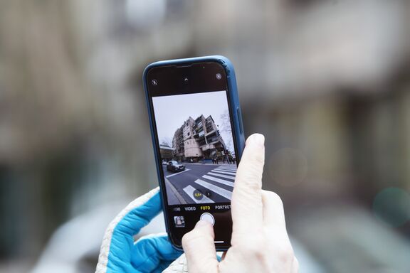 Guided tour of the Ferantov Garden Residential complex in Ljubljana, designed by architect Edvard Ravnokar, Open House Slovenia Festival 2023.