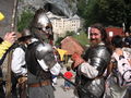 Predjama Castle 2011 annual medieval tournament.JPG