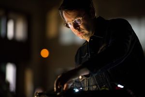 Jan Jelinek performing at <!--LINK'" 0:267-->, <!--LINK'" 0:268-->, 2017.