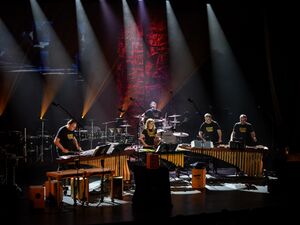 The percussion ensemble <!--LINK'" 0:126--> at the 15th <!--LINK'" 0:127-->, 2023.