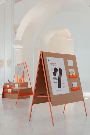 Illustration Corner, mobile exhibition by Center of Illustration