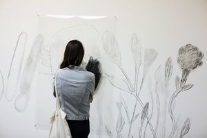 <!--LINK'" 0:187--> (alias Mina Fina) solo exhibition <i>This Mess We're In</i> at the <!--LINK'" 0:188-->, Ljubljana, 2014.