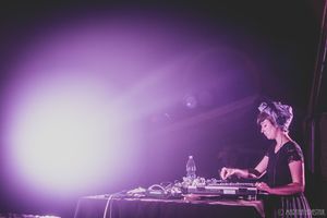 The Zagreb based DJ and producer Maja Milich at the <!--LINK'" 0:487-->, 2016