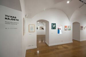 <i>Here You Find Us</i>, group exhibition of young illustrators by <!--LINK'" 0:373-->