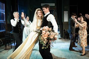 Stage adaptation of <!--LINK'" 0:43-->'s novel <i>A Second Past</i>, directed by <!--LINK'" 0:44-->, <!--LINK'" 0:45--> 2023. Photo: Uroš Hočevar