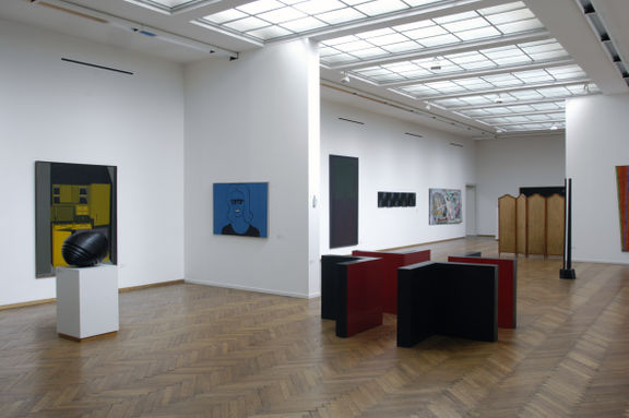 Installation view of Selected Works of Slovene Artists from the Museum of Modern Art Collections 1950-2000, Permanent Display, 2001-2006