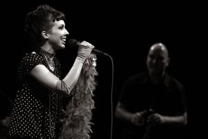 Slovene folk band <!--LINK'" 0:235--> performing at <!--LINK'" 0:236--> during <!--LINK'" 0:237--> in Ljubljana, 2008