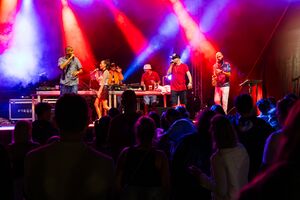 Hip hop evening at <!--LINK'" 0:39--> in Škofja Loka, 2023. Author: Anja Strojan