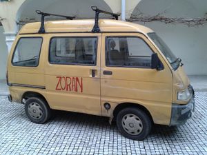 The vehicle featured in <i>Zoran, moj nečak idiot</i>, winner of the <!--LINK'" 0:646--> for Best Art Direction and multiple awards at the Venice Film Festival, coproduced by <!--LINK'" 0:647--> (SI) and Transmedia (IT), 2013