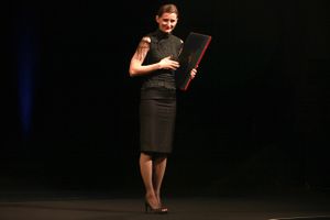 Dancer and choreographer with <!--LINK'" 0:345-->, <!--LINK'" 0:346--> receiving the prestigious <!--LINK'" 0:347--> for her work contributing to modern dance, 2009