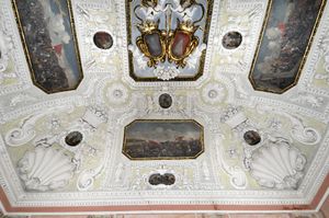 Ceiling of the tower hall at the <i>Grm Castle</i> in Novo Mesto, <!--LINK'" 0:55-->