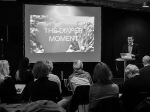 <i>Redesigning Our Future / Cities, government, innovation</i>, an open lecture by Marc Steinberg at the <!--LINK'" 0:27-->, 2015