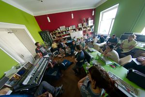 Projects review at Interactivos?’12 Ljubljana: Obsolete Technologies of the Future, <!--LINK'" 0:1134-->, 2012