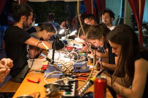 Bastl instruments workshop at the PIFcamp 2018, <!--LINK'" 0:709-->, 2018.