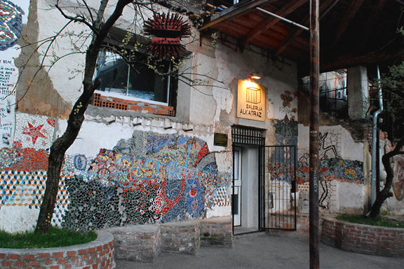 Alkatraz Gallery, established in 1996 as an artist run space, located in Metelkova mesto Autonomous Cultural Zone, Ljubljana