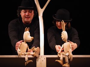<i>Ti loviš</i> [You Catch] written by <!--LINK'" 0:1219--> and directed by <!--LINK'" 0:1220-->, who created the puppets and set design, toured internationally. Produced by <!--LINK'" 0:1221--> and <!--LINK'" 0:1222--> in 2012.