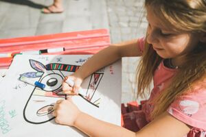 Creative workshops for children as part of the <!--LINK'" 0:308-->. Author: Nika Hölcl
