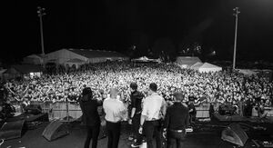 Rock band <!--LINK'" 0:82-->, that filled the venue in 2023. Author: Marko Čuk