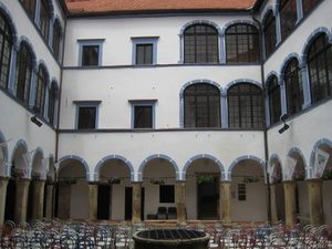 Courtyard of <!--LINK'" 0:36-->.