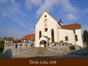 Capuchin Monastery, Škofja Loka, home of the <!--LINK'" 0:123-->. In 2006 the monastery celebrated its 300th anniversary