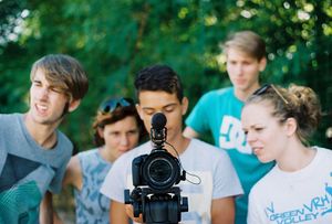 Every august the <!--LINK'" 0:60--> organizes the Youth Film Campus in Nova Gorica, where kids and young video enthusiasts from various European countries meet for a week and make several short films. At the same time, the project gives the young filmmakers an opportunity to prove themselves as mentors, as well.