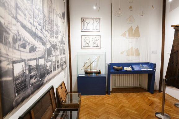 Exhibition entitled Shipbuilding in Piran, Sergej Mašera Maritime Museum, Piran, 2020.