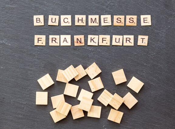 Buchmesse Frankfurt letter tiles