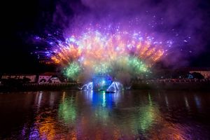 Fireworks at the <!--LINK'" 0:738-->, Laško, 2017