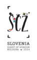 Slovenia - Guest of Honour Country at the Bologna Children's Book Fair 2024 SCZ en (logo).png