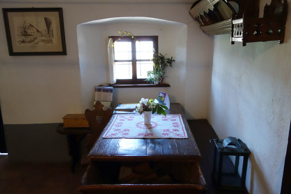Every day dining area, Birthplace of France Prešeren, 2013