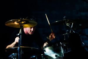<!--LINK'" 0:383-->, <!--LINK'" 0:384--> drummer at the concert in <!--LINK'" 0:385-->, 2011