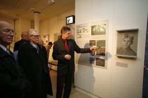 Opening of the exhibition <i>Concealed and Hidden from the Eyes</i>, curated by historian <!--LINK'" 0:197--> at the <!--LINK'" 0:198--> in Novo mesto, 2007