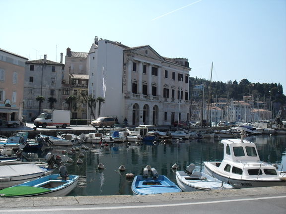The Sergej Mašera Maritime Museum located in the neo-classicist Gabrielli-De Castro Palace in Piran/Pirano