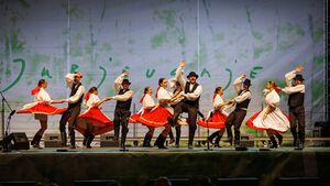 Slovakian folklore group at <!--LINK'" 0:41--> in 2022. Author: Jani Pavlin