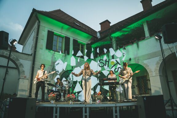 Concert by Regen at the Shots festival in 2022. Photo: Nika Hölcl