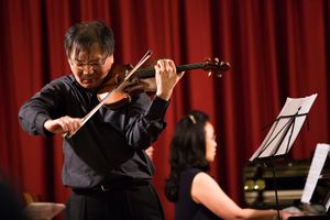 Professor Saewon Suh is not only regularly performing at the <!--LINK'" 0:762-->, he often also brings some outstanding (and mostly Korean) young musicians with him, 2016