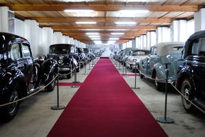 In the decade prior to Slovenia’s independence, the <!--LINK'" 0:592--> managed to acquire 15 cars used by the President of Yugoslavia, Marshall Tito. These consist mainly of rare examples of prestigious limousines that have considerable motor-industry heritage, as well as historical value. Some of them are: a Mercedes 540K from 1939; a Packard from 1937; two ZIS from 1954; a Horch 951 A; and a Rolls-Royce from 1952.