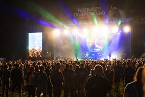 The audience's view of the stage at <!--LINK'" 0:87--> in 2023. Author: Marko Čuk