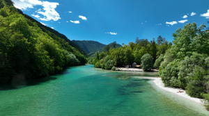 <!--LINK'" 0:478--> venue at Tolmin's confluence, 2023. Author: Srđan Đurdanović